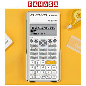 Máy Tính Khoa Học Flexio - Thiên Long fx-799VN - Phiên Bản 2026 - Màu Trắng