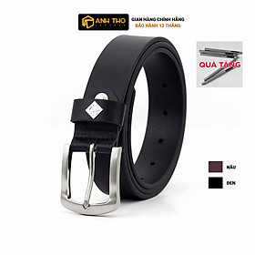 Thắt lưng da bò Anh Tho Leather M1K35-01 | Tặng đục lỗ