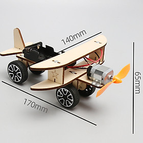 Mô hình máy bay hải âu chạy bằng Pin 2A - Đồ chơi STEM