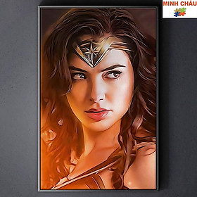 Tranh Canvas Tranh treo tường trang trí SIÊU ANH HÙNG - WONDER WOMEN 22