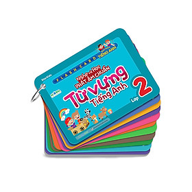 Flashcard Vui Học Tiếng Anh: Nghe Và Học Phát Âm Chuẩn - Từ Vựng Tiếng Anh Lớp 2_MEGA