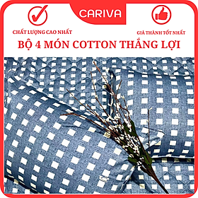 Bộ Chăn Ga Gối, Drap Giường 100% Cotton Đủ Kích Thước