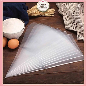 Mua Túi bắt kem nilong vỏ trơn dùng để bóp  bắt bông kem loại dầy 50 cái