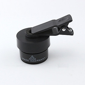 Kính lúp kẹp điện thoại 30X36 cao cấp ( Tặng kèm 01 móc khóa tô vít ba chức năng )