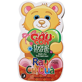 Gấu con thông minh - rau, củ, quả
