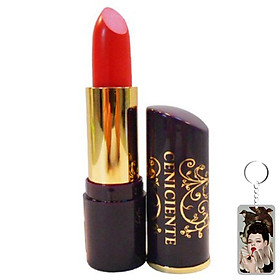 Hình ảnh Son thỏi mịn môi lâu phai Naris Ceniciente Lipstick Nhật Bản 3g (#102: Hồng đào) + Móc khóa