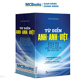 Từ điển Anh - Anh - Việt (Bìa Đen)