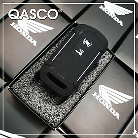 CHÍNH HÃNG HONDA | Bọc (bao) chìa khóa SMARTKEY 2 NÚT LEAD / AB / AIR BLADE/ VARIO / VISION (ĐEN)