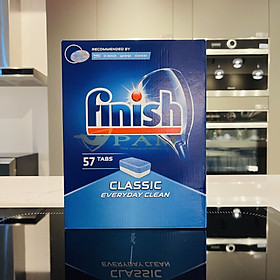 Viên rửa bát Finish Classic 57 viên hương thường - 2 chức năng