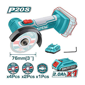 MÁY CẮT/MÀI MINI DÙNG PIN LITHIUM-ION 20V TOTAL TAGLI76017 - HÀNG CHÍNH HÃNG