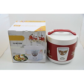 Nồi Cơm Điện Nắp Gài FJ-NC1208 (1.2 lít) - Màu Ngẫu Nhiên - Hàng Chính Hãng