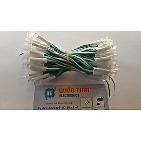 Mua LED hàn dây 5v màu xanh lá (100 con)