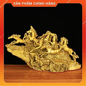 Mua Tượng Bát Mã Truy Phong  Mã Đáo Thành Công Bằng Đồng  Linh Vật Phong Thủy
