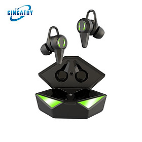 CINCATDY Tai Nghe Gaming True Wireless Headset Earbuds Headphone Bluetooth V5.0 Phiên Bản Nâng Cấp K10