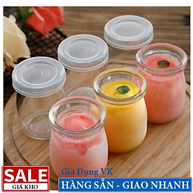 Bộ 12 Hũ Thủy Tinh Làm Sữa Chua 100ml