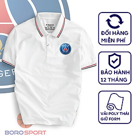 Áo Polo Boro Sport Chất Liệu Vải Poly Thái Giữ Form Thiết Kế Thời Trang Năng Động Paris Saint-Germain