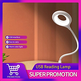 1 Đèn Đọc Sách Bảo Vệ Mắt Cắm USB Tiện Dụng - Hồng