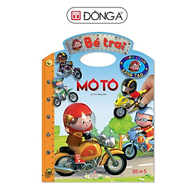 Sách Bé Trai Dán Hình - Mô Tô