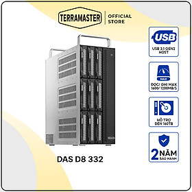 Mua Thiết bị lưu trữ DAS TerraMaster D8-332 8-bay hàng chính hãng