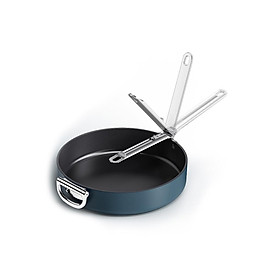 Chảo chiên chống dính Ceramic cao cấp Joseph Jospeph Space 30cm - 010572, tay cầm gấp gọn tiện lợi, an toàn sức khỏe