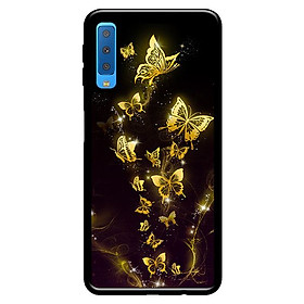 Ốp lưng cho Samsung Galaxy A7 nền bướm vàng 1 - Hàng chính hãng