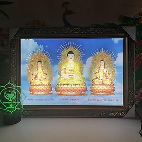 Mua Tranh điện Tam Thế Phật_TTPT1