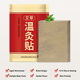 Mua (Combo 2 gói) 40 miếng dán ngải cứu cao cấp thắt lưng  vai gáy giảm đau hiệu quả