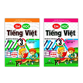 Sách - Combo Em Học Tiếng Việt 3 ( Tập 1 + 2 )