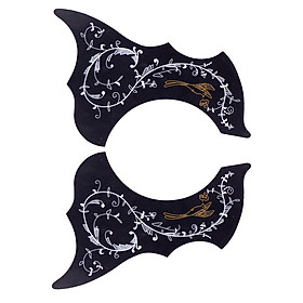 2pcs 40 41in Acoustic Guitar Pickguard Left and Right Handed Music Set