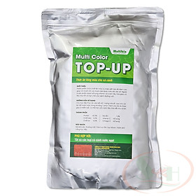 Thức ăn cá Multi Color Top Up cám hạt nổi tăng màu bể cá thủy sinh thùng xốp