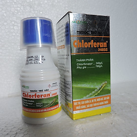 Mua THUỐC TRỪ SÂU Chloferan Đặc Trị Sâu Cuốn lá  Bọ trĩ  Nhện Gié  Sâu Năn (Muỗi Hành)  Sâu Đục Thân Đã Kháng Thuốc (chai 60ml)