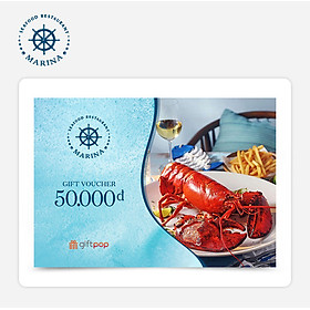Phiếu Quà Tặng Marina Seafood 50K