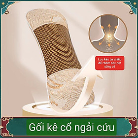 Gối kê cổ ngải cứu