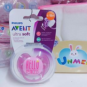 Philips Avent Núm Ty Ngậm Thông Khí / Siêu Mềm dành cho Bé 0-6 và 6-18 Tháng (Hộp Đơn/Hộp Đôi)
