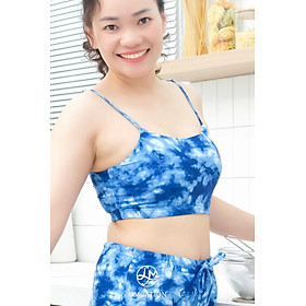 Áo bikini đa năng Gym-to-swim LMcation Elisa - Màu Xanh Dương