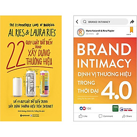 Combo 2 Cuốn Sách: 22 Quy Luật Bất Biến Trong Xây Dựng Thương Hiệu + Định Vị Thương Hiệu Trong Thời Đại 4.0