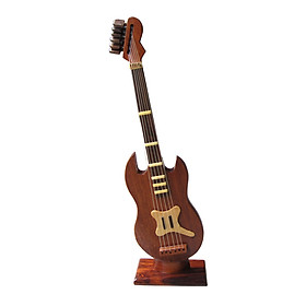 Mô hình đàn gỗ Guitar Bass