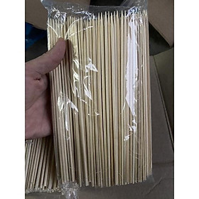 Tăm tre xiên thịt dài 15cm, 20cm đóng gói 100g
