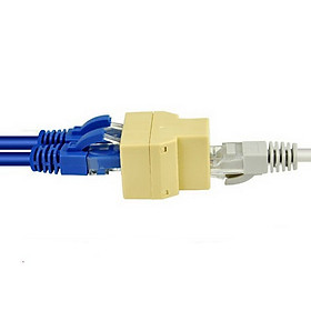 Mua Combo 5 cái đầu nối mạng LAN RJ45 từ 1 ra 2 - Chia mạng RJ45 1 RA 2 - Hàng chính hãng