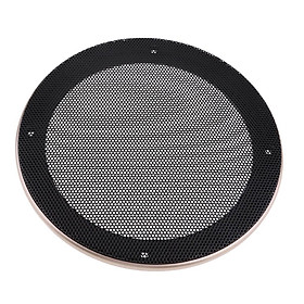 6.5Inch Speaker Grills Cover Case with 4 pcs Screws for Speaker Mounting Home
