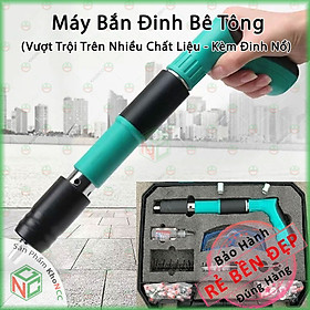 Máy Bắn Đinh Bê Tông KhoNCC Hàng Chính Hãng - Không Dây Không Dùng Điện - Phục Vụ Ngành Xây Dựng - DIY - Kèm Đinh Nổ - KLM-MBDBT
