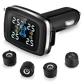 Hệ thống giám sát áp suất lốp không dây TPMS kèm phụ kiện