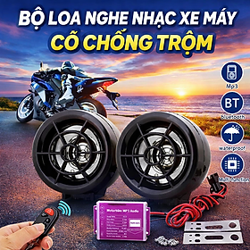 Mua Ljoa Xe Máy Chống Trộm Nghe Nhạc Hay – Lắp Gọn  Âm Thanh Sống Động