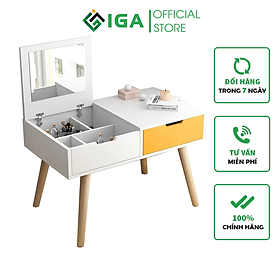 Bàn Trang Điểm Ngồi Bệt Thông Minh Gương Gập Tiện Ích