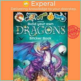 Sách - Build Your Own Dragons Sticker Book by Simon Tudhope (UK edition, paperback)