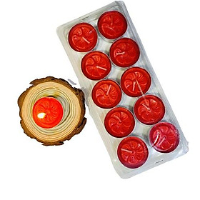 Mua 10 viên nến tealight cao cấp cháy 1 5 đến 2h không khói không mùi an toàn cho người sử dụng