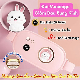 Máy Chườm Ấm Bụng, Đai Chườm Nóng, Massage Giảm Đau Bụng, Đau Lưng Khi Đến Kỳ Kinh Nguyệt Cho Bạn Gái