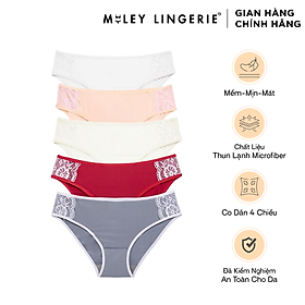 Hình ảnh Combo 5 Quần Lót Thun Lạnh Ren Sườn Active Miley Lingerie FMM05 - Giao Màu Ngẫu Nhiên