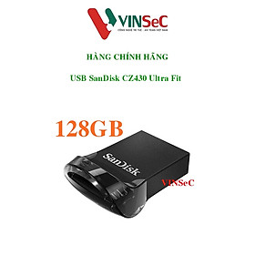Mua USB 3.1 SanDisk CZ430 Ultra Fit 128GB 400MB/s - Hàng Chính Hãng