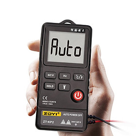 Mua Đồng Hồ Vạn Năng Mini Zoyi ZT-KP2 Đồng Hồ Đo Điện Với Thiết Kế Nhỏ Gọn Dùng Đa Chức Năng Như Đo Điện Áp  Dòng Điện AC/DC  Đo Tự Điện  Diode  Tần Số  Nhiệt Độ  - Hàng Chính Hãng